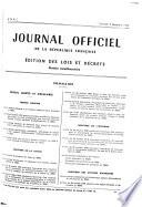 Journal officiel de la République française