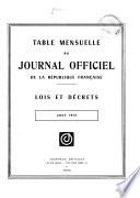 Journal officiel de la République française