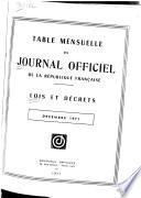 Journal officiel de la République française