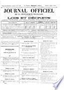 Journal officiel de la République française