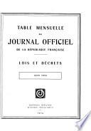 Journal officiel de la République française