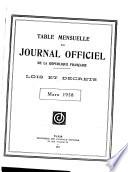 Journal officiel de la République française