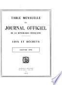 Journal officiel de la République française