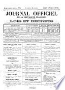 Journal officiel de la République française