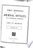 Journal officiel de la République française