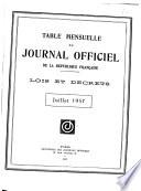 Journal officiel de la République française