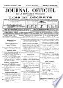 Journal officiel de la République française