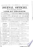 Journal officiel de la République française