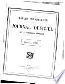 Journal officiel de la République française