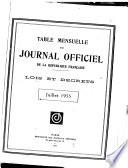 Journal officiel de la République française