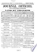 Journal officiel de la République française