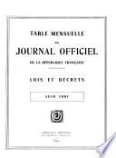 Journal officiel de la République française
