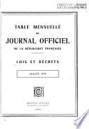 Journal officiel de la République française