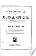 Journal officiel de la République française
