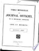 Journal officiel de la République française