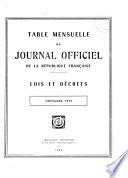 Journal officiel de la République française