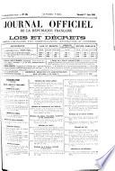 Journal officiel de la République française