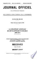 Journal officiel de la République française