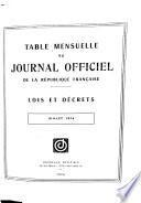 Journal officiel de la République française