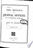 Journal officiel de la République française