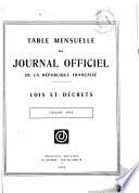 Journal officiel de la République française