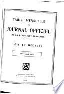 Journal officiel de la République française
