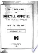 Journal officiel de la République française