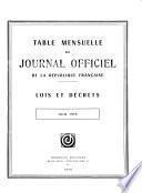 Journal officiel de la République française