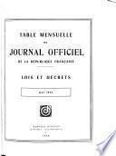Journal officiel de la République française