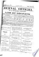 Journal officiel de la République française