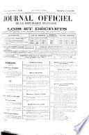 Journal officiel de la République française