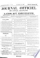 Journal officiel de la République franc̜aise