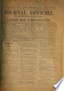 Journal officiel de la République franc̜aise