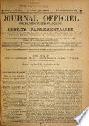 Journal officiel de la République franc̜aise