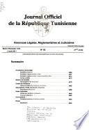 Journal officiel de la République tunisienne
