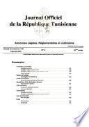 Journal officiel de la République tunisienne