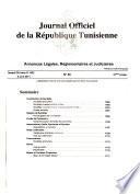 Journal officiel de la République tunisienne