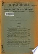 Journal officiel des Communautés européennes