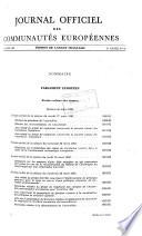 Journal officiel des Communautés européennes