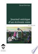 Journal onirique d'un écrivain vain