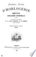 Journal suisse d'horlogerie