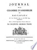 Journals of the House of Assembly of Lower-Canada