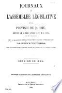Journaux de l'Assemblee Legislative