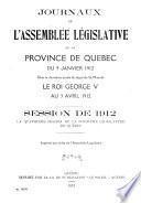 Journaux de l'Assemblee Legislative