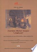 Journées Michel Despax L'emploi