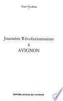 Journées révolutionnaires à Avignon
