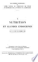 Journées scientifiques du Centre national de coordination des études et recherches sur la nutrition et l'alimentation