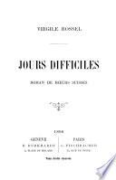 Jours difficiles