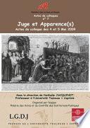 Juge et Apparence(s)