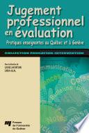 Jugement professionnel en évaluation
